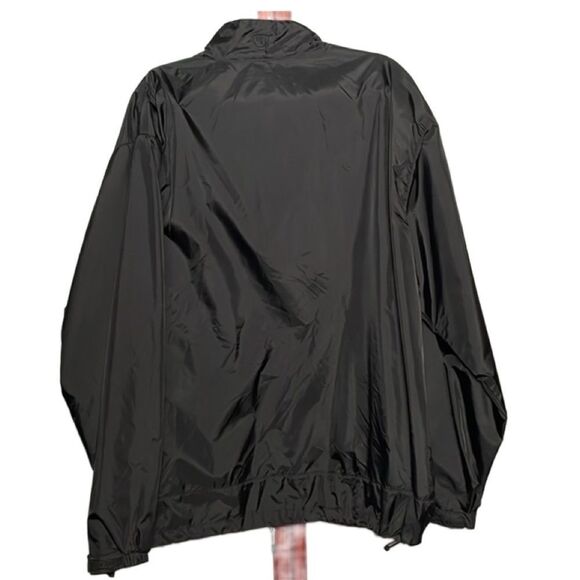 Walter Hagen Men’s Black Windbreaker Lightweight Waterproof Jacket (Size: XL) - Picture 2 of 12